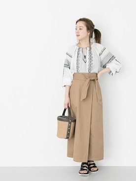 airiさん（レディース・160cm）の夏コーディネート