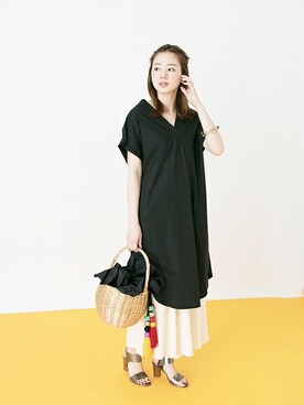 airiさん（レディース・160cm）の夏コーディネート