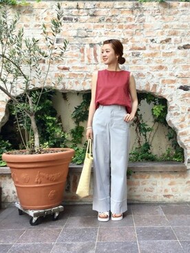 airiさん（レディース・160cm）の夏コーディネート