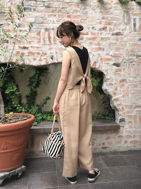 airiさん（レディース・160cm）の夏コーディネート