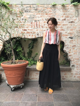 airiさん（レディース・160cm）の夏コーディネート