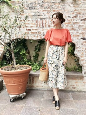 airiさん（レディース・160cm）の夏コーディネート