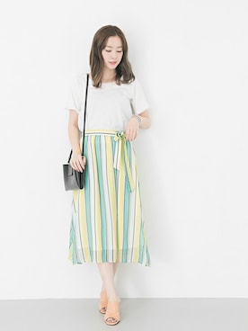 airiさん（レディース・160cm）の夏コーディネート