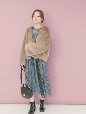 「URBAN RESEARCH（アーバンリサーチ）の【WEB限定】ラウンドスクエアショルダー（ショルダーバッグ）」を使った、airiさん（レディース・160cm）の夏コーディネート