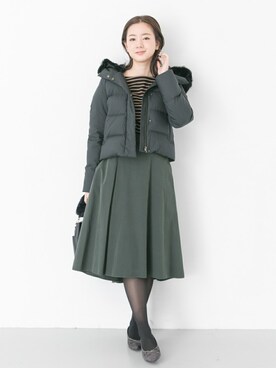 airiさん（レディース・160cm）の冬コーディネート