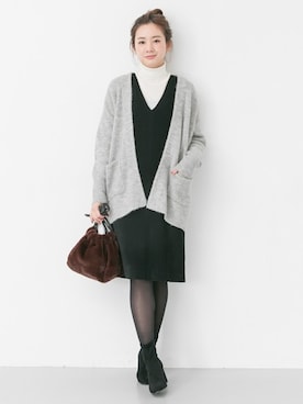 airiさん（レディース・160cm）の冬コーディネート