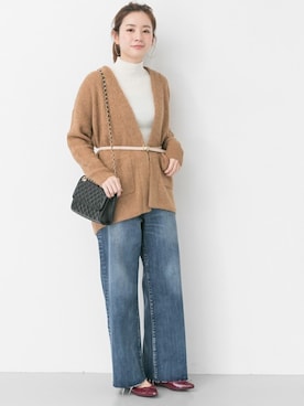 airiさん（レディース・160cm）の冬コーディネート