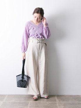 airiさん（レディース・160cm）の春コーディネート