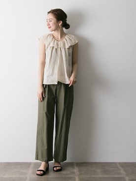 airiさん（レディース・160cm）の春コーディネート