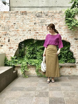 airiさん（レディース・160cm）の春コーディネート