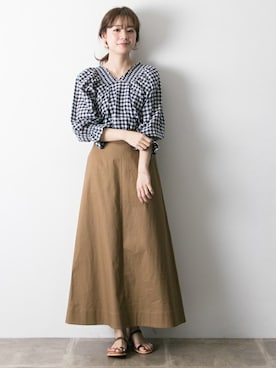 airiさん(レディース・160cm)の春コーディネート