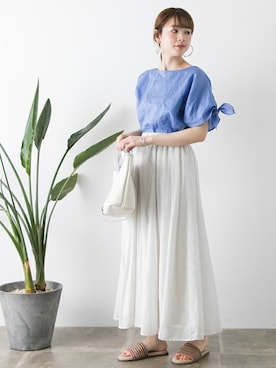 airiさん（レディース・160cm）の夏コーディネート