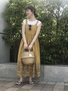 airiさん（レディース・160cm）の夏コーディネート