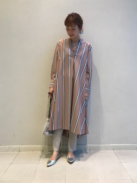 「URBAN RESEARCH（アーバンリサーチ）のアイテム（レギンス/スパッツ）」を使った、airiさん（レディース・160cm）の秋コーディネート