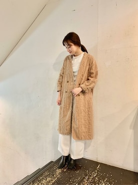 airiさん（レディース・160cm）の冬コーディネート