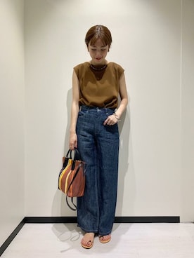 「BY MALENE BIRGER（バイマレーネビルガー）のアイテム（バッグ）」を使った、airiさん（レディース・160cm）の春コーディネート
