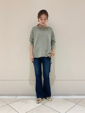 「URBAN RESEARCH（アーバンリサーチ）のアイテム（財布/小物）」を使った、airiさん（レディース・160cm）の秋コーディネート