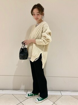 airiさん(レディース・160cm)の秋コーディネート