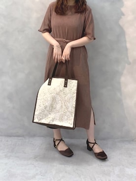 「ZOZOでしか買えない」｜「アイテム（その他）」を使った、maikoさん（レディース・158cm）の夏コーディネート