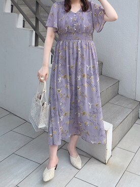 Natural Couture ナチュラルクチュール の フレアスリーブお上品ワンピース ワンピース Wear