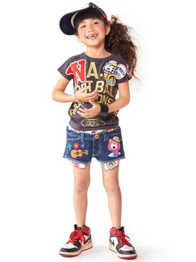 「JAM（ジャム）のアイテム（トップス）」を使った、storiesさん（キッズ・110cm）の冬コーディネート