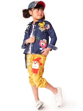 「JAM（ジャム）のアイテム（トップス）」を使った、storiesさん（キッズ・110cm）の冬コーディネート