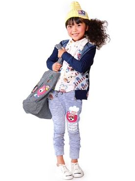 「子供服」｜storiesさん（キッズ・110cm）の冬コーディネート