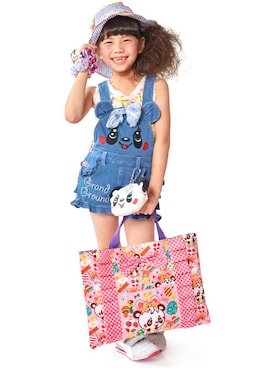 「GrandGround（グラグラ）のアイテム」を使った、storiesさん（キッズ・110cm）の冬コーディネート