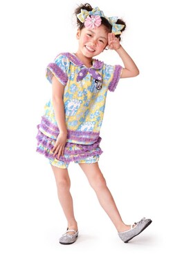 「子供服」｜storiesさん（キッズ・110cm）の冬コーディネート