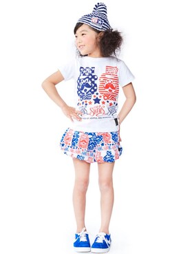 「子供服」｜storiesさん（キッズ・110cm）の冬コーディネート