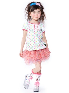 「STORIES（ストーリーズ）のアイテム」を使った、storiesさん（キッズ・110cm）の春コーディネート