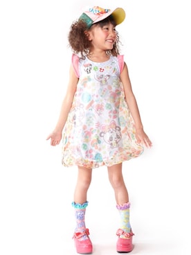 「GrandGround（グラグラ）のアイテム」を使った、storiesさん（キッズ・110cm）の春コーディネート