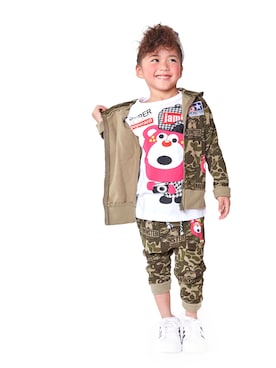 「JAM（ジャム）のアイテム（トップス）」を使った、storiesさん（キッズ・110cm）の春コーディネート