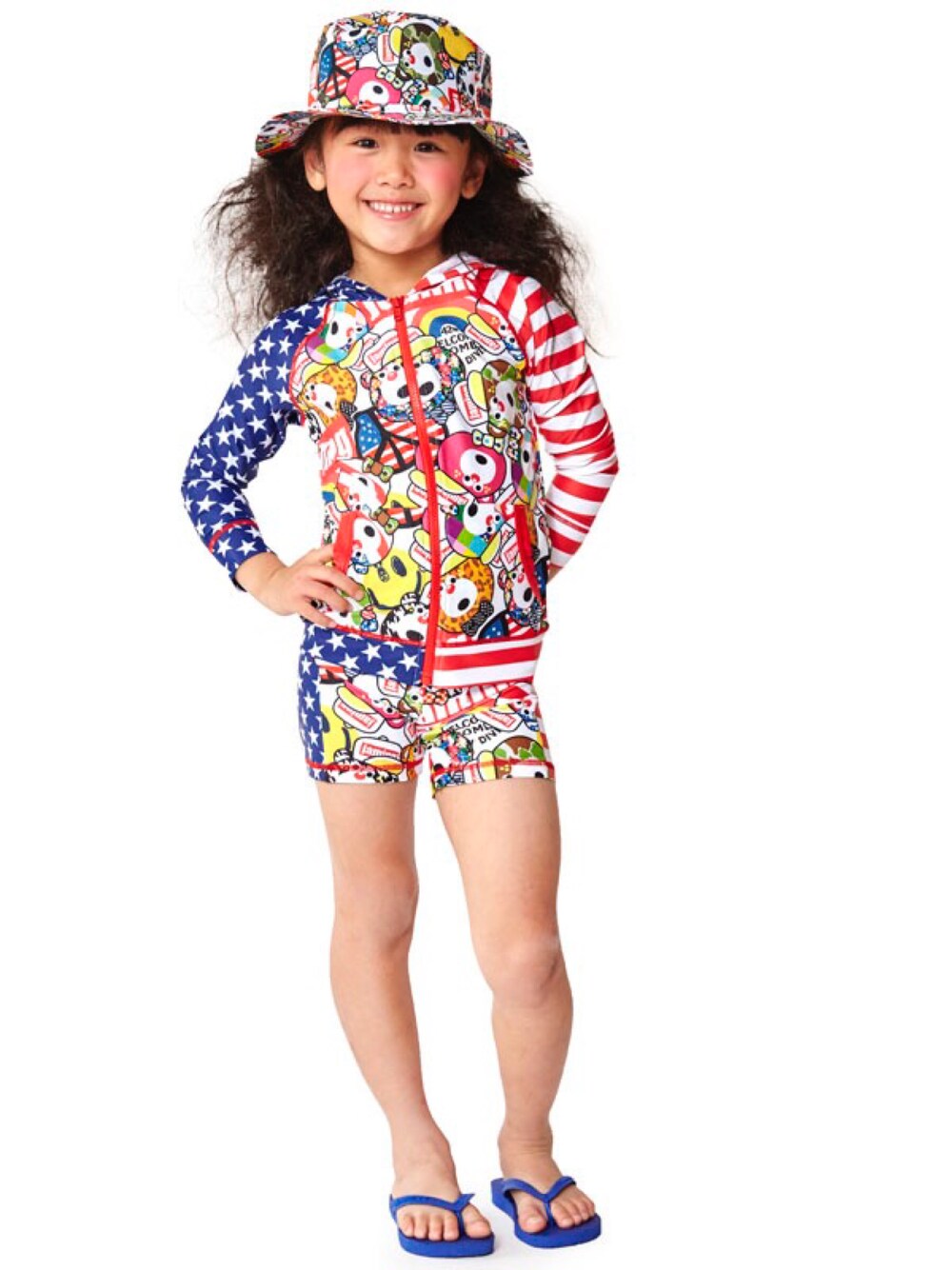 その他のトップスを着用したキッズの春コーディネートの1枚目の写真