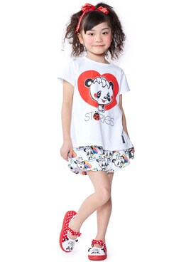 「GrandGround（グラグラ）のアイテム」を使った、storiesさん（キッズ・110cm）の春コーディネート