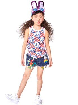 「GrandGround（グラグラ）のアイテム」を使った、storiesさん（キッズ・110cm）の夏コーディネート