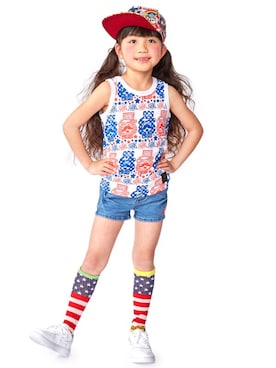 「JAM（ジャム）のアイテム」を使った、storiesさん（キッズ・110cm）の夏コーディネート