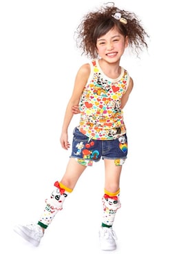 「STORIES（ストーリーズ）のアイテム」を使った、storiesさん（キッズ・110cm）の夏コーディネート