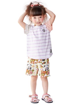 「STORIES（ストーリーズ）のアイテム」を使った、storiesさん（キッズ・110cm）の夏コーディネート