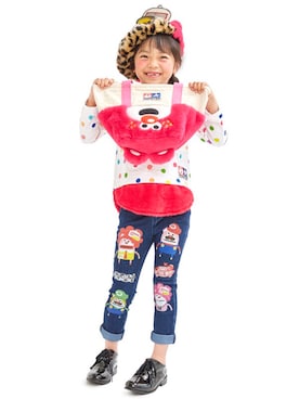 「アイテム（トートバッグ）」を使った、storiesさん（キッズ・110cm）の夏コーディネート