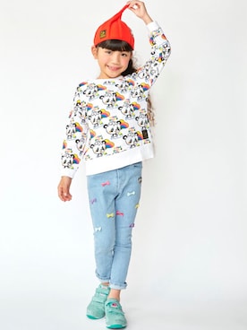 「子供服」｜storiesさん（キッズ・110cm）の秋コーディネート