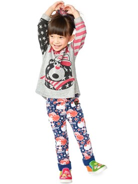 「JAM（ジャム）のアイテム（シューズ）」を使った、storiesさん（キッズ・110cm）の秋コーディネート