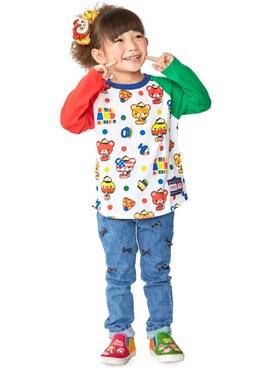 「JAM（ジャム）のアイテム（シューズ）」を使った、storiesさん（キッズ・110cm）の秋コーディネート