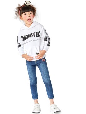 「アイテム（パーカー）」を使った、storiesさん（キッズ・110cm）の秋コーディネート