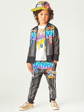 「JAM（ジャム）のアイテム（シューズ）」を使った、storiesさん（キッズ・110cm）の冬コーディネート