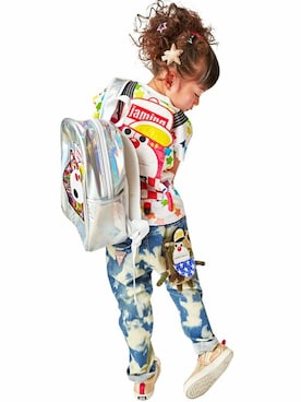 「JAM（ジャム）のアイテム（シューズ）」を使った、storiesさん（キッズ・110cm）の冬コーディネート