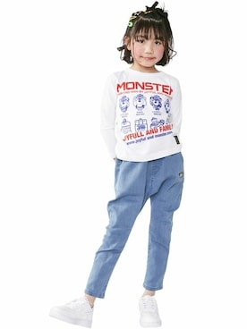 storiesさん（キッズ・110cm）の冬コーディネート