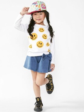「JAM（ジャム）のアイテム（帽子）」を使った、storiesさん（キッズ・110cm）の冬コーディネート