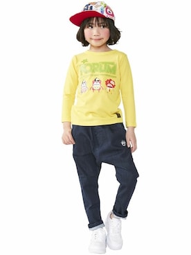 「JAM（ジャム）のアイテム（帽子）」を使った、storiesさん（キッズ・110cm）の冬コーディネート
