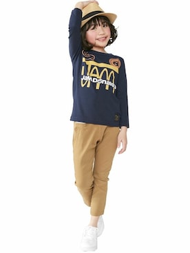 storiesさん（キッズ・110cm）の冬コーディネート